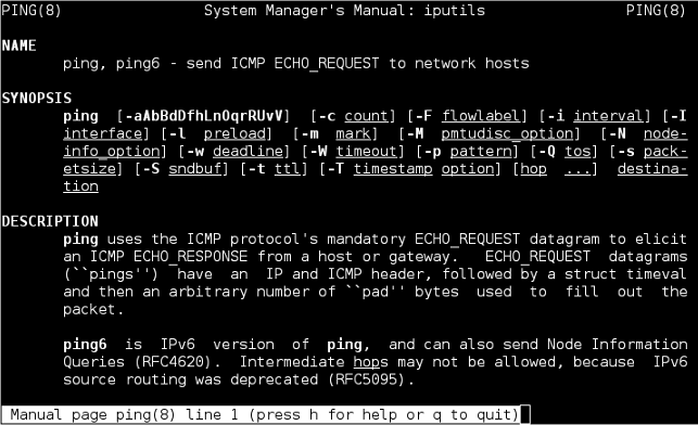 Linux DSCP Ping Man